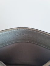 Load image into Gallery viewer, Authentic Genuine Chanel Camellia Rose Quilted Black Leather Card Holder