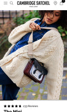 Load image into Gallery viewer, BNWT The Cambridge Satchel Campany Mini Leather Satchel Bag