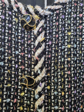 Load image into Gallery viewer, Couture Vintage Tweed Blazer up to size 10