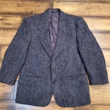 Load image into Gallery viewer, Vintage Charcoal/blue Harris Tween Blazer
