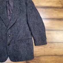 Load image into Gallery viewer, Vintage Charcoal/blue Harris Tween Blazer
