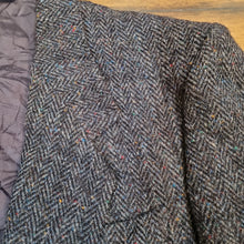 Load image into Gallery viewer, Vintage Charcoal/blue Harris Tween Blazer

