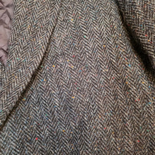 Load image into Gallery viewer, Vintage Charcoal/blue Harris Tween Blazer
