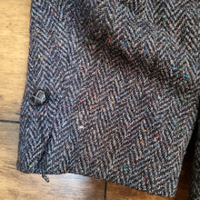 Load image into Gallery viewer, Vintage Charcoal/blue Harris Tween Blazer
