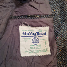 Load image into Gallery viewer, Vintage Charcoal/blue Harris Tween Blazer
