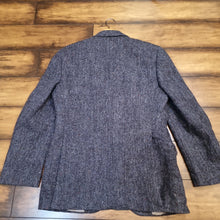 Load image into Gallery viewer, Vintage Blue Harris Tweed Blazer
