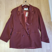 Load image into Gallery viewer, Vintage Gina Rust blazer 10
