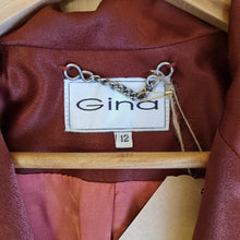 Load image into Gallery viewer, Vintage Gina Rust blazer 10
