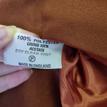 Load image into Gallery viewer, Vintage Gina Rust blazer 10
