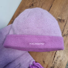 Load image into Gallery viewer, Vintage Kickers Hat &amp; Scarf set
