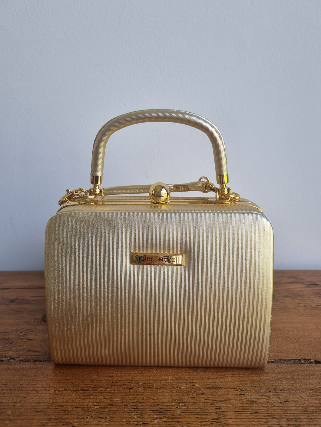 Vintage Italian Gold Bag