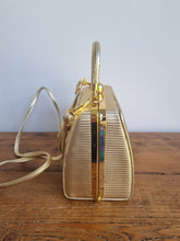 Load image into Gallery viewer, Vintage Italian Gold Bag

