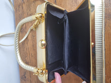 Load image into Gallery viewer, Vintage Italian Gold Bag
