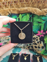 Load image into Gallery viewer, Saint Bernadette 2 sided charm Necklace
