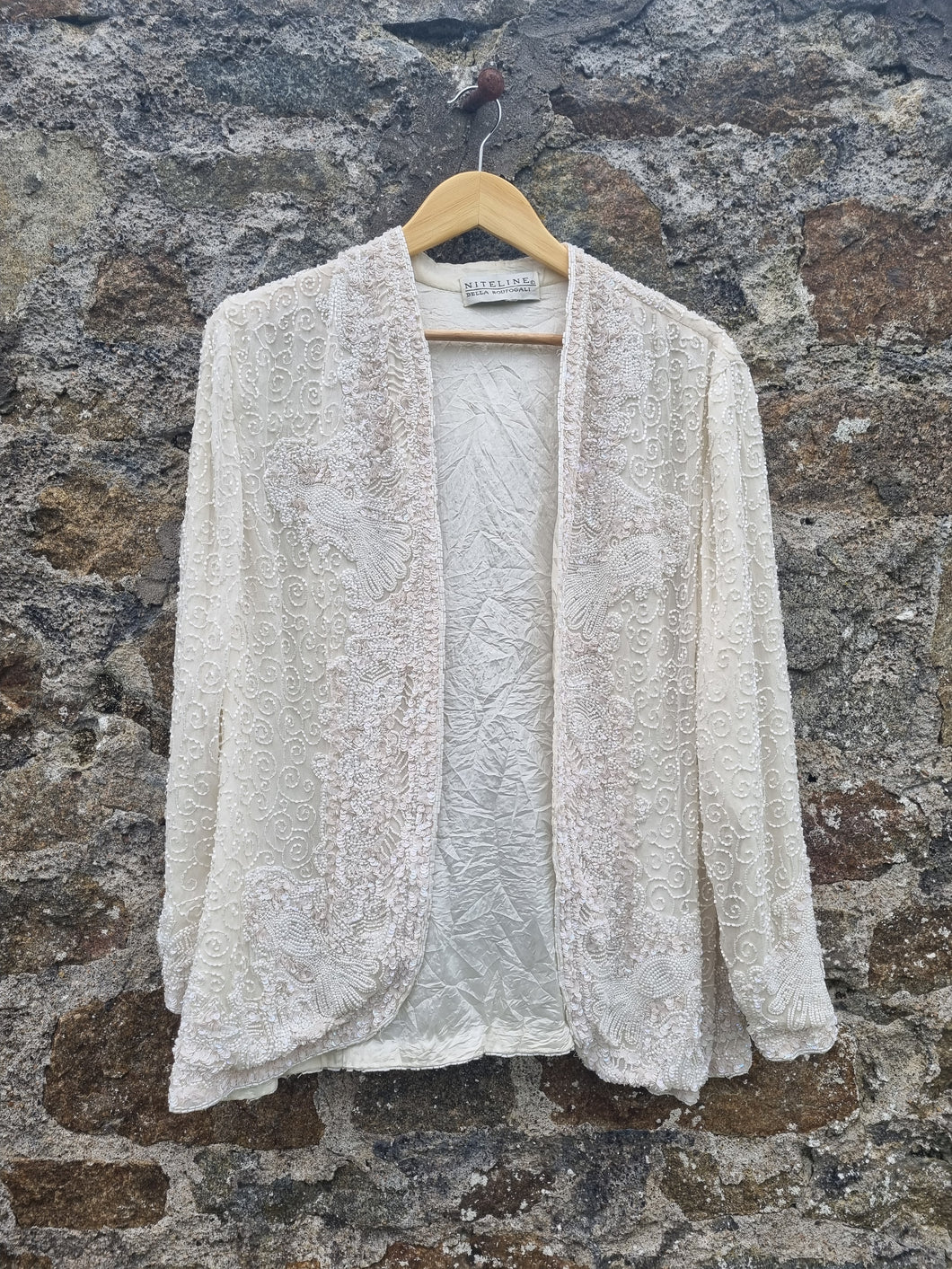 Vintage Beaded Sequin Blazer 8-12