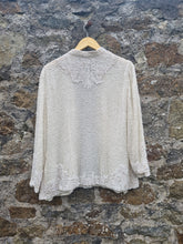 Load image into Gallery viewer, Vintage Beaded Sequin Blazer 8-12
