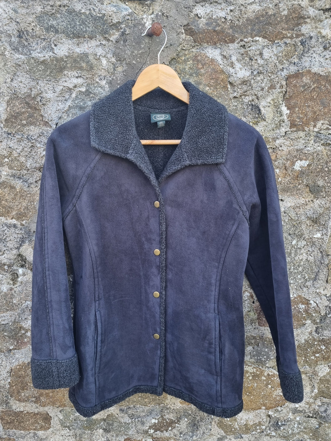 Vintage Laura Ashley Faux Suede Jacket S