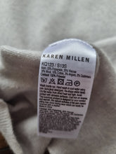 Load image into Gallery viewer, Karen Millen Cashmere Blend Grey Silver sequin Cardi 12
