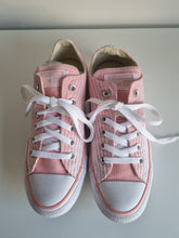 Load image into Gallery viewer, Genuine Converse All Stars Peach Stripe Trainers 5

