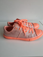 Load image into Gallery viewer, Converse All Stars Chuck Taylor Neon Orange Ladies Trainers 4.5
