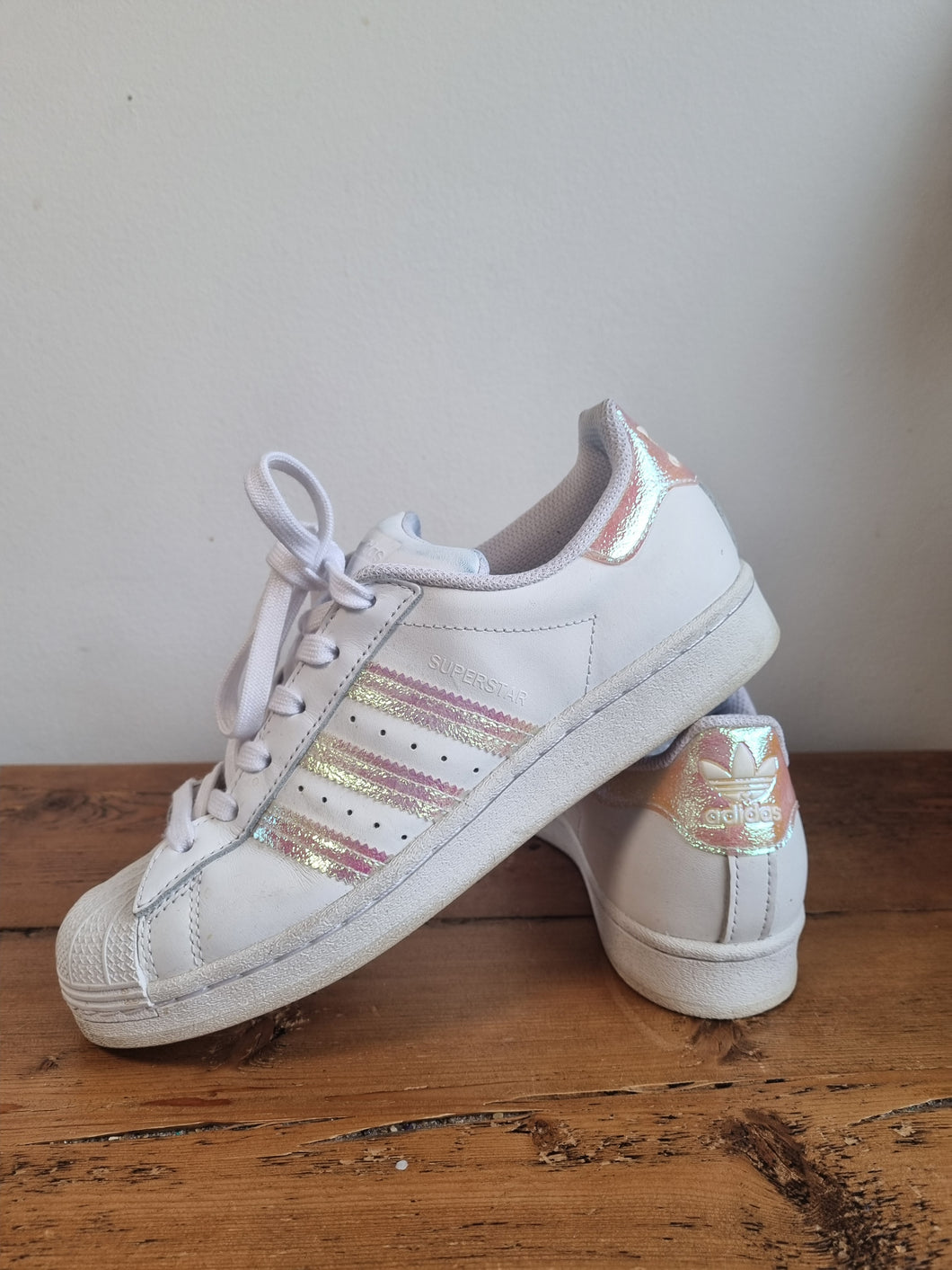 Adidas Superstar Pearl Ladies Trainers 5.5