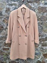 Load image into Gallery viewer, Vintage St.Michael Camel 100% Virgin Wool Ladies Coat 10
