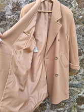 Load image into Gallery viewer, Vintage St.Michael Camel 100% Virgin Wool Ladies Coat 10

