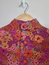 Load image into Gallery viewer, 1970s Vintage Handmade Boho Floral Hippy Ladies Shirt 10
