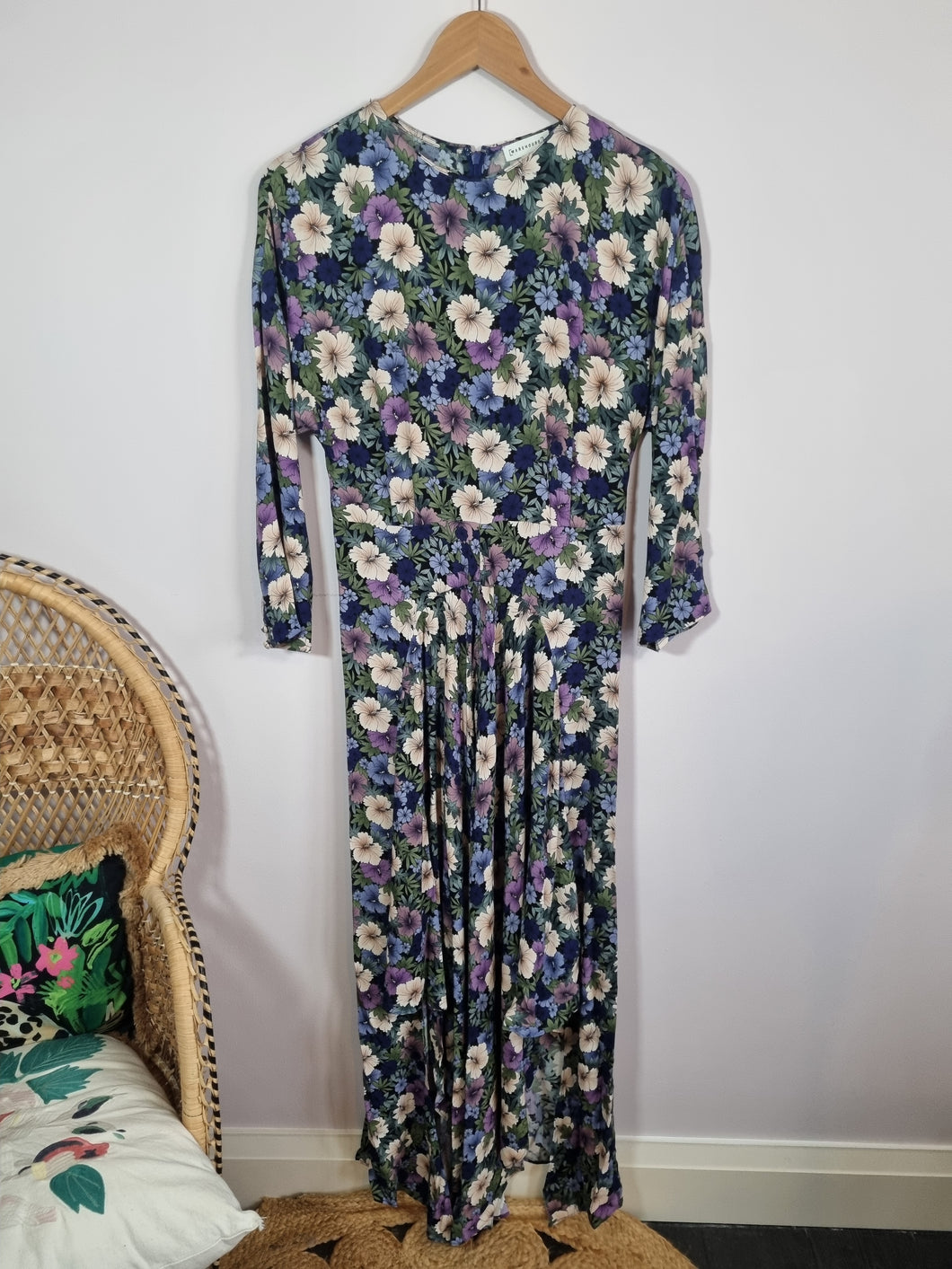 Warehouse Floral Boho Fairy Maxi Dress 8