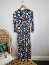 Load image into Gallery viewer, Warehouse Floral Boho Fairy Maxi Dress 8
