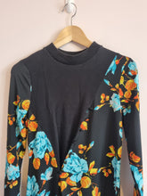 Load image into Gallery viewer, ASOS Jumper Style Floral Midi Dress 8
