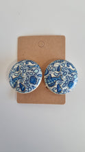 Load image into Gallery viewer, Deep Sea Pattern Clipon Earrings
