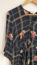 Load image into Gallery viewer, Ghost Checked Floral Midi dress XL

