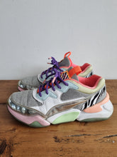 Load image into Gallery viewer, Sophia Webster X Puma Nova Ladies Zebra Animal Print Trainers 4
