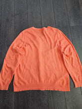 Load image into Gallery viewer, Tommy Hilfiger Orange 100% Cotton Ladies Cardigan XL
