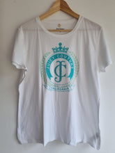 Load image into Gallery viewer, Authentic Y2K Vintage Rare Juicy Couture Rhinestone Crown Ladies T shirt XL
