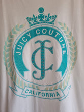 Load image into Gallery viewer, Authentic Y2K Vintage Rare Juicy Couture Rhinestone Crown Ladies T shirt XL
