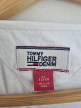 Load image into Gallery viewer, Tommy Hilfiger Denim Y2K Lace Frilly Embroidered Ladies Blouse T shirt XL
