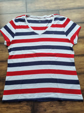 Load image into Gallery viewer, Tommy Hilfiger Bundle of 3 Striped Breton Ladies Cotton T Shirts XXL
