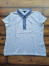 Load image into Gallery viewer, Tommy Hilfiger Bundle 2 white cotton Ladies Polo T shirts XXL
