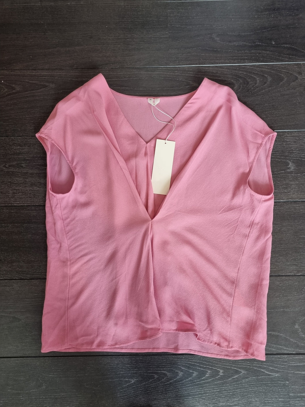 BNWT Arket PInk Pleated Blouse 12
