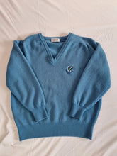 Load image into Gallery viewer, Vintage Jaeger Scottish Woollen Blue Knit Jumper 12
