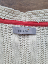 Load image into Gallery viewer, Per Una 100% Cotton Cream Cable Knitted Oversized Jumper XL
