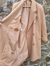 Load image into Gallery viewer, Vintage St.Michael Camel 100% Virgin Wool Ladies Coat 10
