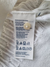 Load image into Gallery viewer, Tommy Hilfiger White Cable Knit Cotton 3/4 Sleeve Ladies Cardigan XXL
