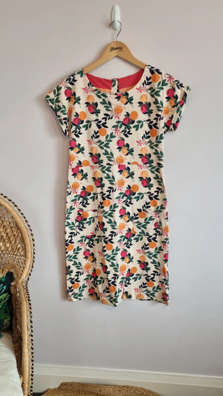Weird Fish 100% Organic Cotton Fruit Summer Dress 10