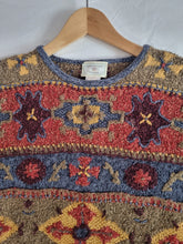 Load image into Gallery viewer, Vintage Susan Bristols Knitted Cottage Core Ladies Jumper M
