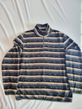 Load image into Gallery viewer, Woods Green Stripe Vintage Fleece XL
