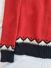 Load image into Gallery viewer, Ralph Lauren Fairisle Scandi Nordi Knitted Ladies Zipup Cardigan S/M
