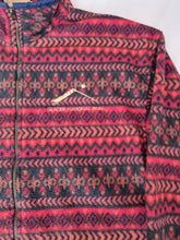 Load image into Gallery viewer, Glacier National Park Patterned Vintage Fleece L

